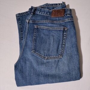 LRL Lauren Ralph Lauren Women size 14 (33"X20.5" Actual) Denim Jeans - Imperfect